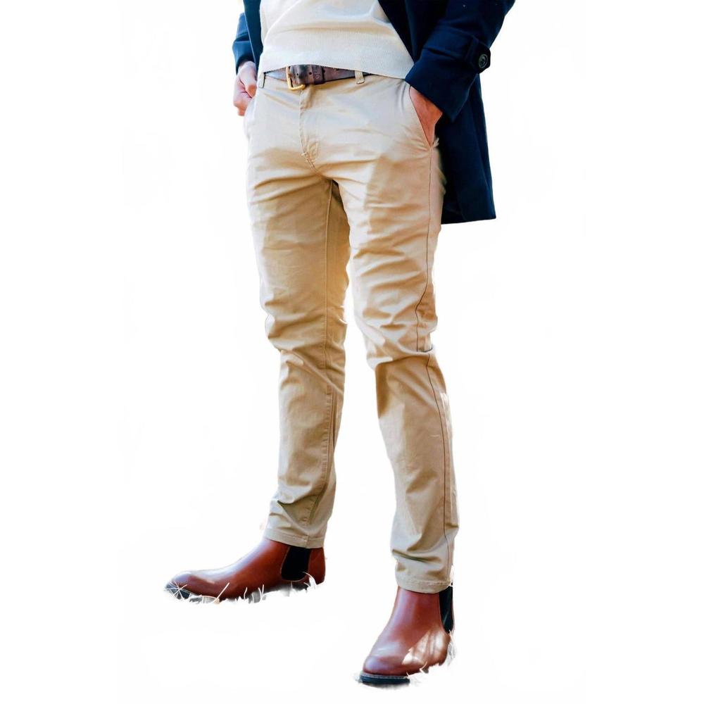 NEW VICTORIOUS everyday chinos in khaki